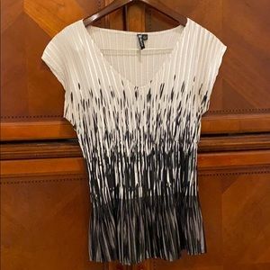 Stretchy shell blouse